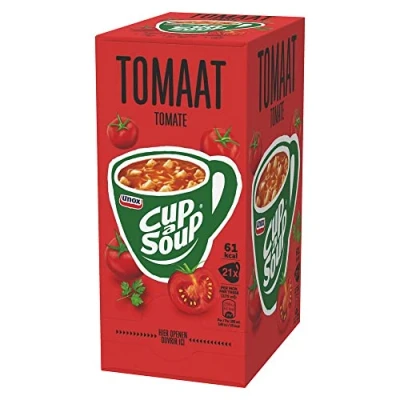 Immagine di Cup A Soup Zuppa di pomodoro, 21 pezzi, unità