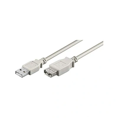 Immagine di Goobay 68717 Cavo Prolunga USB 2.0 ad Alta Velocità, Grigio, 5 m Lunghezza del