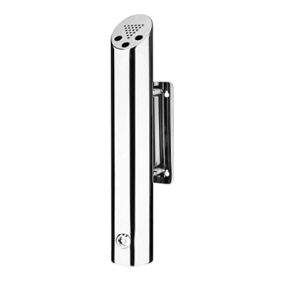 Immagine di Bolero CG044 cilindro posacenere, montaggio a parete, argento