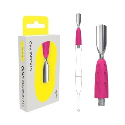 Immagine di STALEKS PRO by Natury Nails Spintore parte intercambiabile. Acciaio inossidabile e silicone sterilizzabile. Manicure pedicure. GUMMY Combo (UNIQ 16)