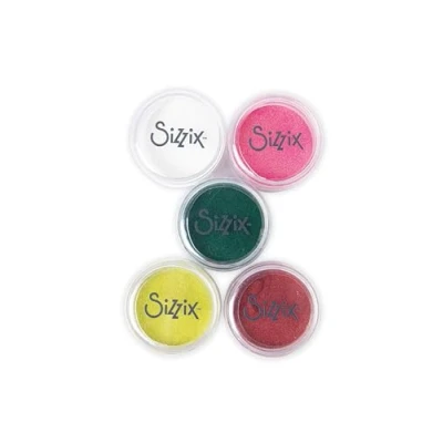 Immagine di Sizzix Making Essential Biodegradabile Fine Glitter Mute Vaso 12g 5PK 665683 Capitolo 2 2022, Multicolor, One Size