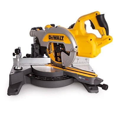 Immagine di DeWalt DCS777T2 54 V 216 mm XR cordless Flexvolt sega circolare con 2 x batterie 6 a giallo/nero