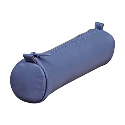 Immagine di Clairefontaine 77024C Astuccio Rotondo, 19.2 x 18.2 1.2 cm, Blu