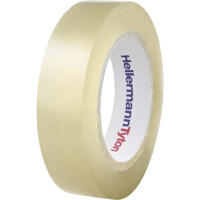 Immagine di HellermannTyton 710 00147 Nastro isolante HelaTape Flex 15 Trasparente (L x L) 10 m mm 1 pz.