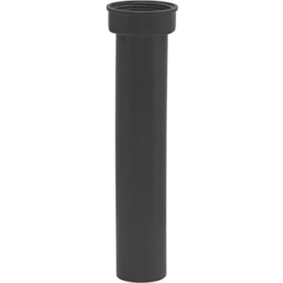 Immagine di Cornat Regolazione filettatura femmina 5,1 cm diametro lunghezza plastica riciclata qualità made in Germany/Sifone tubo ad immersione / TEC355940R grigio, 1 1/2 IG x Ø 40 mm, 200 mm