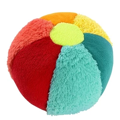 Immagine di Fehn Palla da Gioco Colorata con sonaglio e per lanciare, afferrare, Ruote, promuovere Le capacità motorie, in Tessuto, Neonati Bambini a Partire 0 Mesi