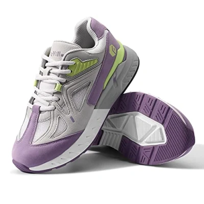 Immagine di FitVille Extra Larghe Scarpe Donna Sneakers Supporto per Arco Plantare Pianta Larga da Ginnastica Comfort Piede Piatto Lavoro Comode 43 EU X