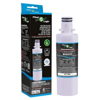 Immagine di FilterLogic FFL 156L 1x Filtro Acqua Frigorifero Compatibile con LG LT1000P ADQ747935 ADQ74793501
