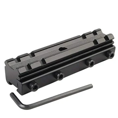 Immagine di ACEXIER 11mm / 20mm tessitore a Coda di Rondine Picatinny Adattatore per Montaggio su Guida convertitore Base cannocchiale Fucile da Caccia Supporti Militare