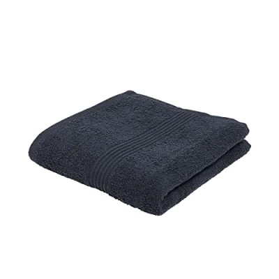 Immagine di TODAY Asciugamano da bagno in cotone 50 x 90 tinta unita Essential Navy