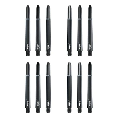 Immagine di RED DRAGON TRX steli medi effetto grafite, 4 set per confezione (12 in totale)