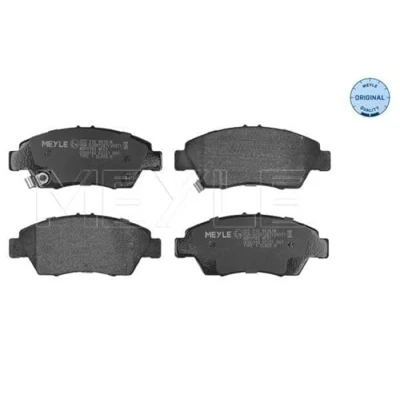 Immagine di MEYLE 025 216 9416/W Kit pastiglie freno ORIGINAL Quality Assale anteriore con segnalatore acustico usura lamierino anticigolío