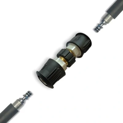 Immagine di M&amp;M Smartek Set di prolunga per tubo Parkside a Click Connect System, con attacco filettato M22