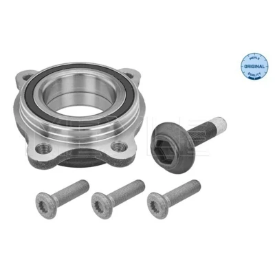 Immagine di MEYLE 100 652 0012 Mozzo ruota 4 126 con anello sensore magnetico integrato, cuscinetto integrato accessori AUDI: A4 B9 Avant