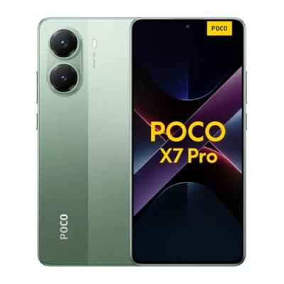 Immagine di Xiaomi POCO X7 Pro (smartphone), 12+256GB, 50MP camera principale con OIS, batteria da 6.000mAh (typ) ricarica HyperCharge 90W, IP68, funzioni AI (caricabatterie non incluso), Verde