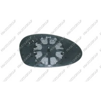 Immagine di PRASCO BM1207533 Vetro Specchio Retrovisore Dx BMW: 1 Hatchback