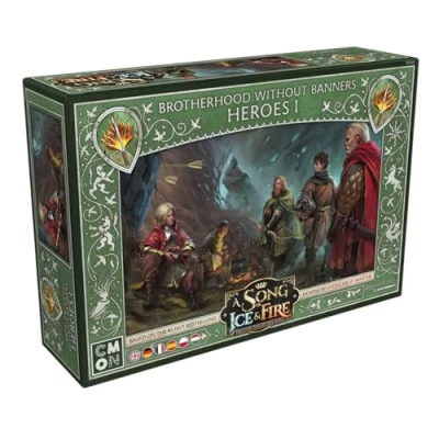 Immagine di CMON, A Song of Ice &amp; Fire Brotherhood Heroes I (Eroi della Fratellanza senza Banner I), Espansione, Tabletop, 2 giocatori, dai 14+ anni in su, 45 60 minuti, Tedesco