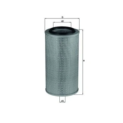 Immagine di MAHLE ORIGINAL LX 265 filtro aria 377,0 198,2 Cartuccia MERCEDES BENZ: ACTROS MP4, MP2 / MP3, AROCS, MAN: TGX, TGS, M 2000 M, SCANIA: P