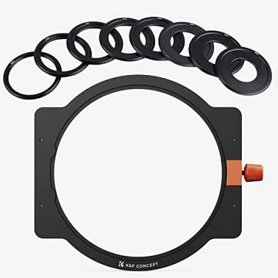 Immagine di K&amp;F Concept Nano X Kit da Porta Filtri con 8PCS Anelli Adattatori per Filtro a Lastra