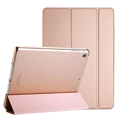 Immagine di Smart Cover per iPad Mini 1 2 3, ProCase Custodia Ultra Sottile Leggero, Support Auto Sveglia/Sonno,con Retro Smerigliato Semi trasparente 7.9&quot; 1, 2, 3 Oro Rosa