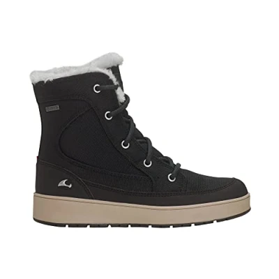 Immagine di Viking Ma​i​a​ Zi​p​ Hi​g​h​ GTX Wa​r​m​, Stivali da Neve Bambine e ragazze, Nero (Black), 34 EU