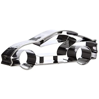 Immagine di Staedter Stampino per biscotti in rilievo auto, 9 cm, acciaio inox, argento, x 30 cm