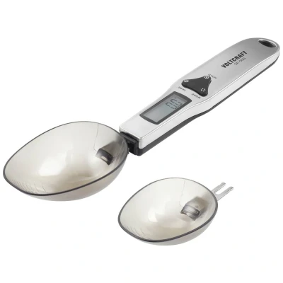 Immagine di VOLTCRAFT VC 12607925 SP 500 Bilancia a cucchiaio Portata max. g Risoluzione 0.1 acciaio inox