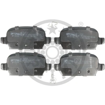 Immagine di OPTIMAL BP 12094 Kit pastiglie freno Assale posteriore con segnalatore acustico usura OPEL: Corsa C Hatchback, Tigra Twintop, С Van
