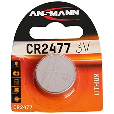 Immagine di ANSMANN 1516 0010 Cr 2477 Pile a Bottone Batteria Litio 3V