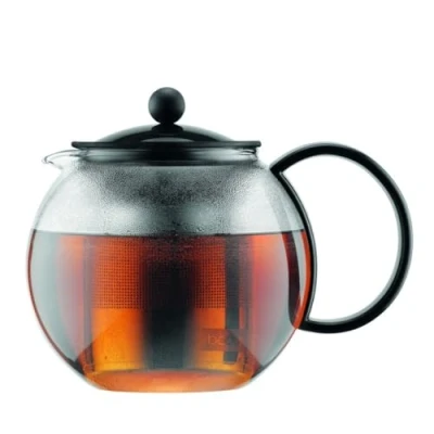 Immagine di Bodum 1805 01 Teiera con filtro Assam in acciaio INOX, 1 litro