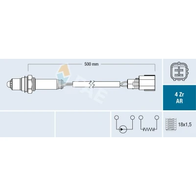 Immagine di FAE 75645 Sonda lambda