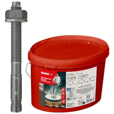 Immagine di Fischer FAZ II Plus 12/10 R Eimer (85) Ancoraggio a cuneo 109 mm 12 568863 85 pz.
