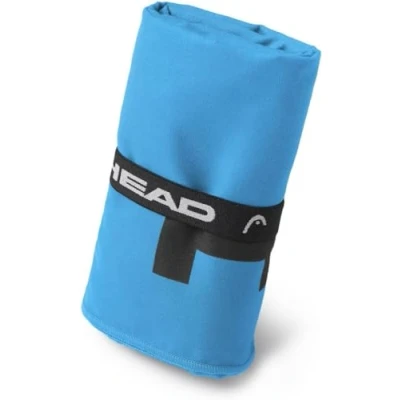 Immagine di HEAD Active Asciugamano Microfibra con Elastico, Palestra, Sport, Fitness Morbido e Leggero a Rapida Asciugatura Asciugamani Bagno Assorbente Salvaspazio da Viaggio 40x60, Uniform Blue
