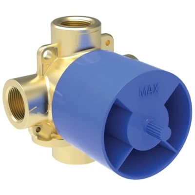 Immagine di Ideal Standard Multi Suite, Deviatore unità di base a 4 vie, Corpo incasso per doccia, A2391NU, Neutro