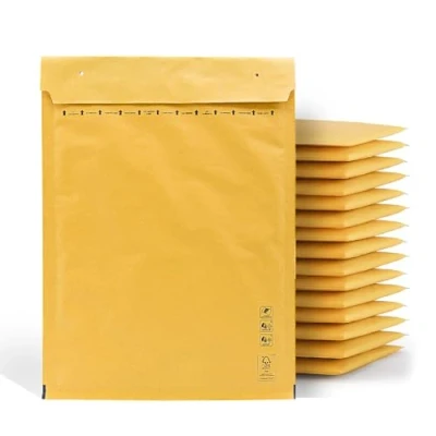 Immagine di buste imbottite, imbottite per spedizioni, a bolle color kraft, spedizioni di pacchetti in varie dimensioni, spedizione patiche · m office (180 x 260 mm, 100