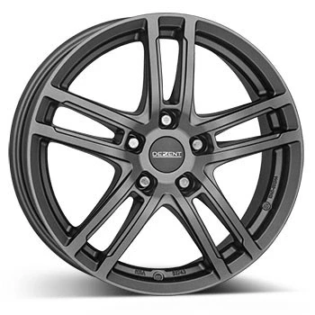 Immagine di DEZENT 5 fori 19Pollici 112mm cerchio in lega TZ graphite Grafite opaca TTZ9K8GA39AE Cerchione