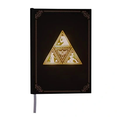 Immagine di Paladone Triforce Taccuino luminoso con licenza ufficiale Nintendo Legend of Zelda Merchandise