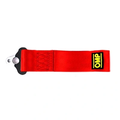 Immagine di OMP ompeb/578/R Gancio di Traino in Acciaio Inox Diametro Interno 100 mm, Rosso