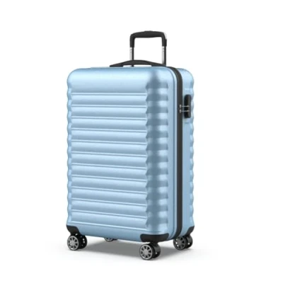 Immagine di NUMADA Valigia Media Upfly 18Kg 24&#039; ABS (63x39,5x26,8cm) con chiusura a combinazione e 4 ruote doppie 360 Resistente Leggera Interni scomparti Blu Chiaro