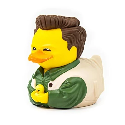 Immagine di TUBBZ Statuetta di anatra in vinile da collezione Chandler Bing, edizione scatola, prodotto ufficiale Friends Film e TV