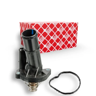 Immagine di FEBI BILSTEIN 106075 Termostato motore 89 con guarnizione alloggiamento FORD: FIESTA 5, Focus 2 Kombi, C Max, VOLVO: V50, S40 II, C30