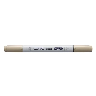 Immagine di Copic Ciao Pennarello Grafico con Doppia Punta, 11 g , Beige (Mastice), 12 x 150 mm