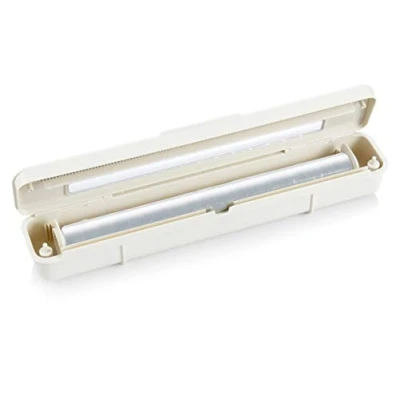 Immagine di Tescoma 899478 FlexiSPACE Dispenser per Pellicola Trasparente e Alluminio, Bianco