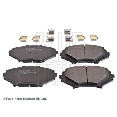 Immagine di BLUE PRINT ADM54283 Kit pastiglie freno Assale anteriore con materiale di fissaggio MAZDA: RX 8