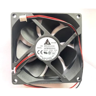 Immagine di N / A Cooler Fan for Delta AUB0924VH 9225 DCC 24V 0.40A axial Server Inverter Cooling 2 Wire