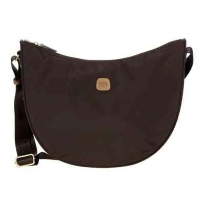 Immagine di Bric&#039;s Borsa a Tracolla Mezzaluna L X Collection Marrone