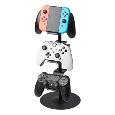 Immagine di YAMAZAKI home Supporto universale regolabile per controller di gioco, colore: Nero