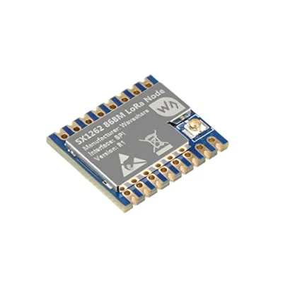 Immagine di Waveshare SX1262 868M LoRa Modulo, Supporto EU868 (863 870MHz) Banda, Trasmissione a Lungo Raggio, Alta Anti interferenza, Combinato con Gateway e Connesso al Server per Costruire la Rete