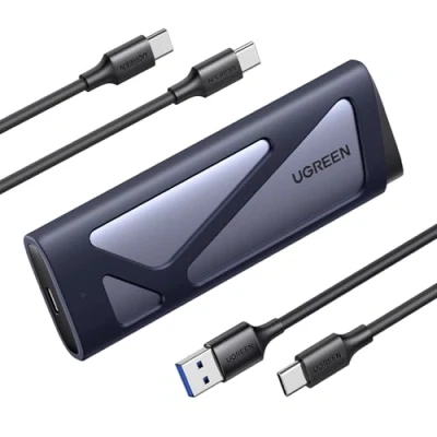 Immagine di UGREEN Custodia SSD M.2, NVME SATA M.2 USB 3.2 Gen 2 10 Gbps, per M Key e B&amp;M Key, Compatibile con 970 Evo Plus, 760P Altro