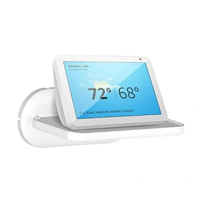 Immagine di Cozycase Supporto per SH0W 8 (1ª / 2ª generazione), mensole galleggianti Bose SoundLink Mini, JBL Flip e altri altoparlanti Bluetooth, risparmiando spazio nella cucina del bagno